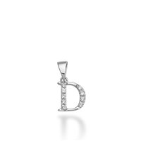 Anhänger Mikiko Dame in Weißgold Diamante 0.05 Ct MCHARMDIDO4 - MCHARMDIDO4